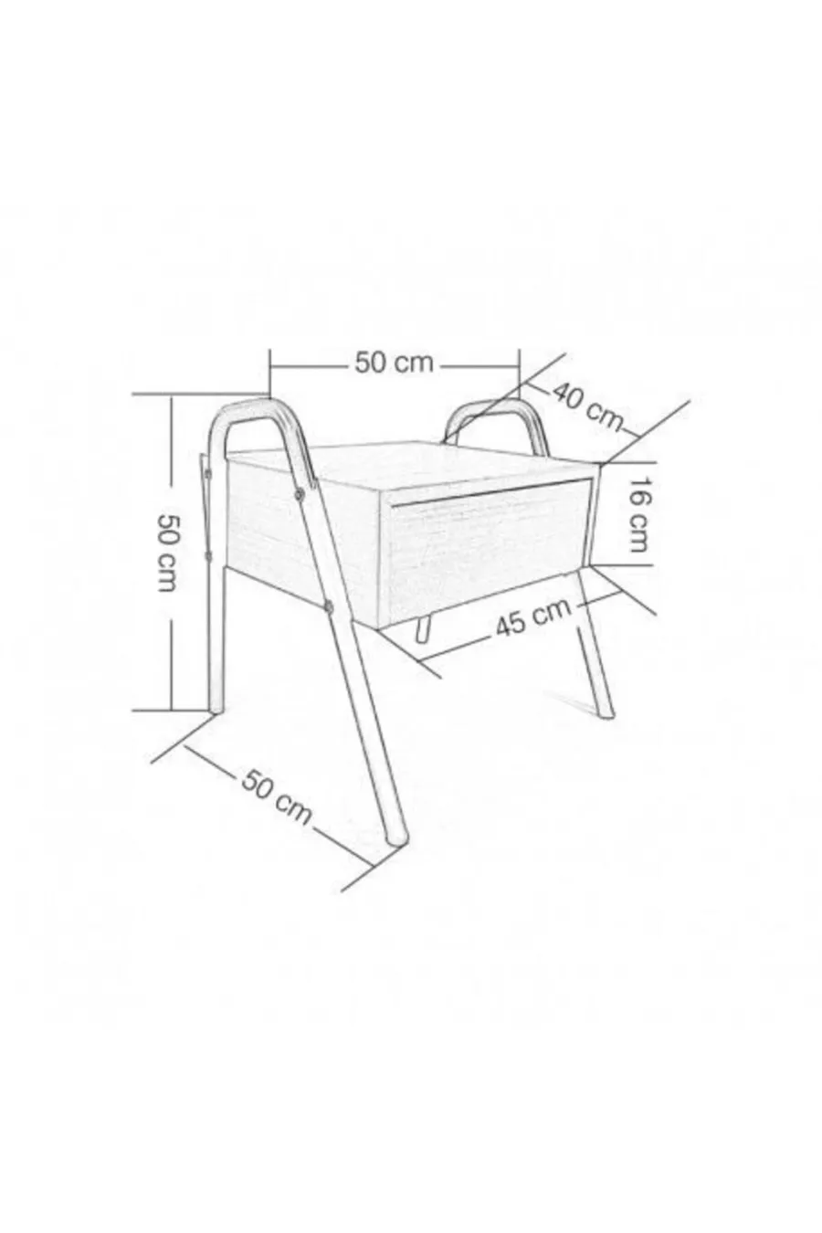 Table de chevet Stork