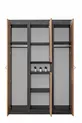Lits superposés, Lit superposé Doğa avec armoire 3 portes