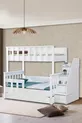 Lit superposé, Ranza Diva MDF Profil Séparable - Blanc