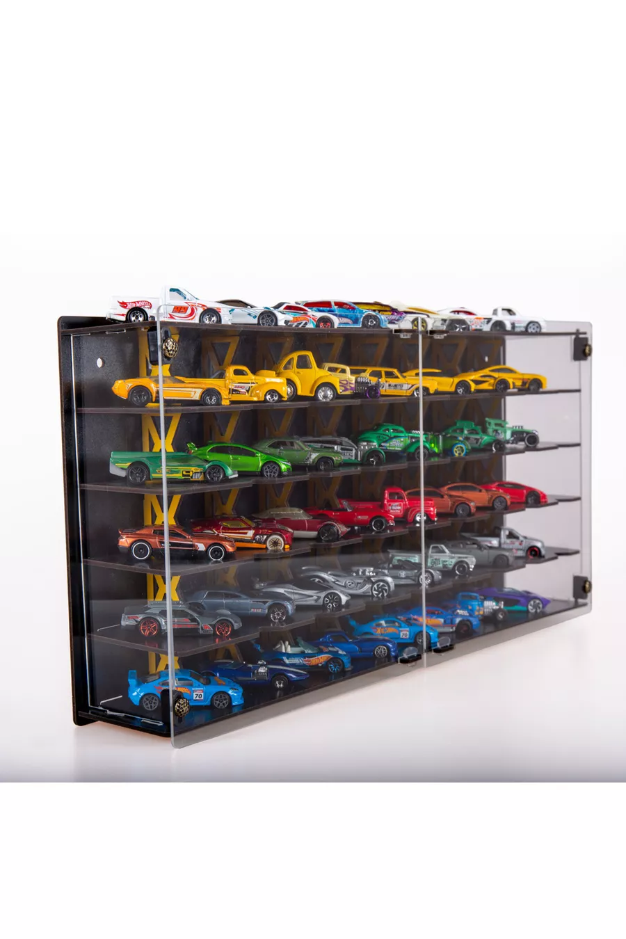 Couvercle en plexiglas pour voiture 1/ Compatible Hotwheels et Matchbox, étagère de voiture de collection, garage pour voitures miniatures