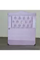 Titre Luxe Tissu Rose en Plumettes de Poulain Matelassé Rempli Modèle Fait Main