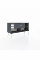 Commode Arges à une étagère et un tiroir, anthracite-anthracite