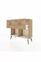 Commode Arges 2 tiroirs Pin-Ayatashi/Pin