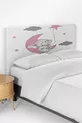 Housse de tête de lit enfant à motif éléphant rose