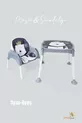 Bureau 3 en 1, Chaise Haute, Table, Chaise