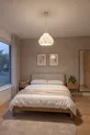 Suspension Simple Blanche Citrouille, Cuisine Style Campagne Moderne, Lustre Salon, Chambre (Bioplastique) 