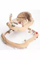 Trotteur pour bébé Spider marron de luxe avec jouets, musique et lumière à 3 niveaux avec siège