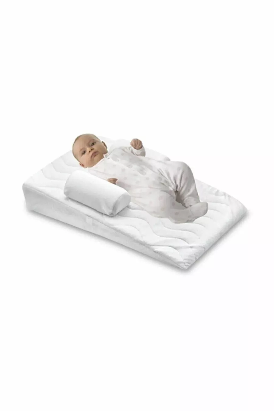 Lit de reflux pour bébé, housse de coussin lavable