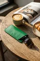 Étui à lunettes en cuir YUO vert – Étui protecteur doux pour lunettes