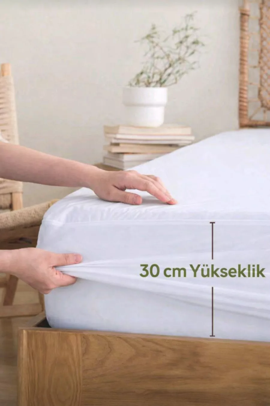 Protège-matelas Imperméable Micro Ajusté | Type Drap Housse à Bord Complet