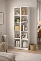Bibliothèque à  compartiments/étagères, armoire blanche sans porte, armoire organisatrice