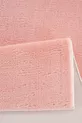 Tapis de salon en peluche rose poudre doux et épais pour le salon et la chambre