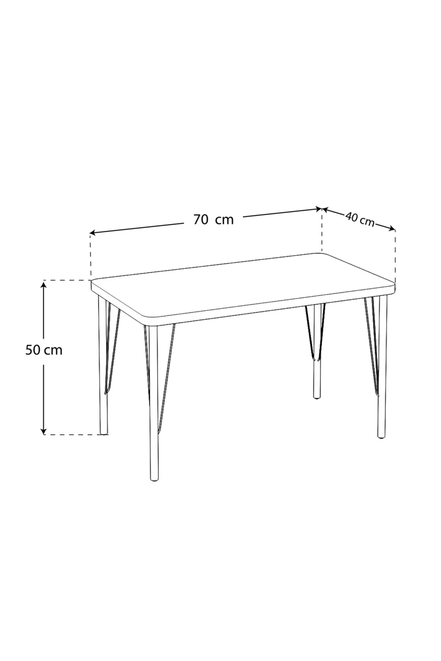 Hayal Balcon, Jardin, Café, Ensemble Canapé Métallique, Mobilier de Jardin,  Tables - Anthracite