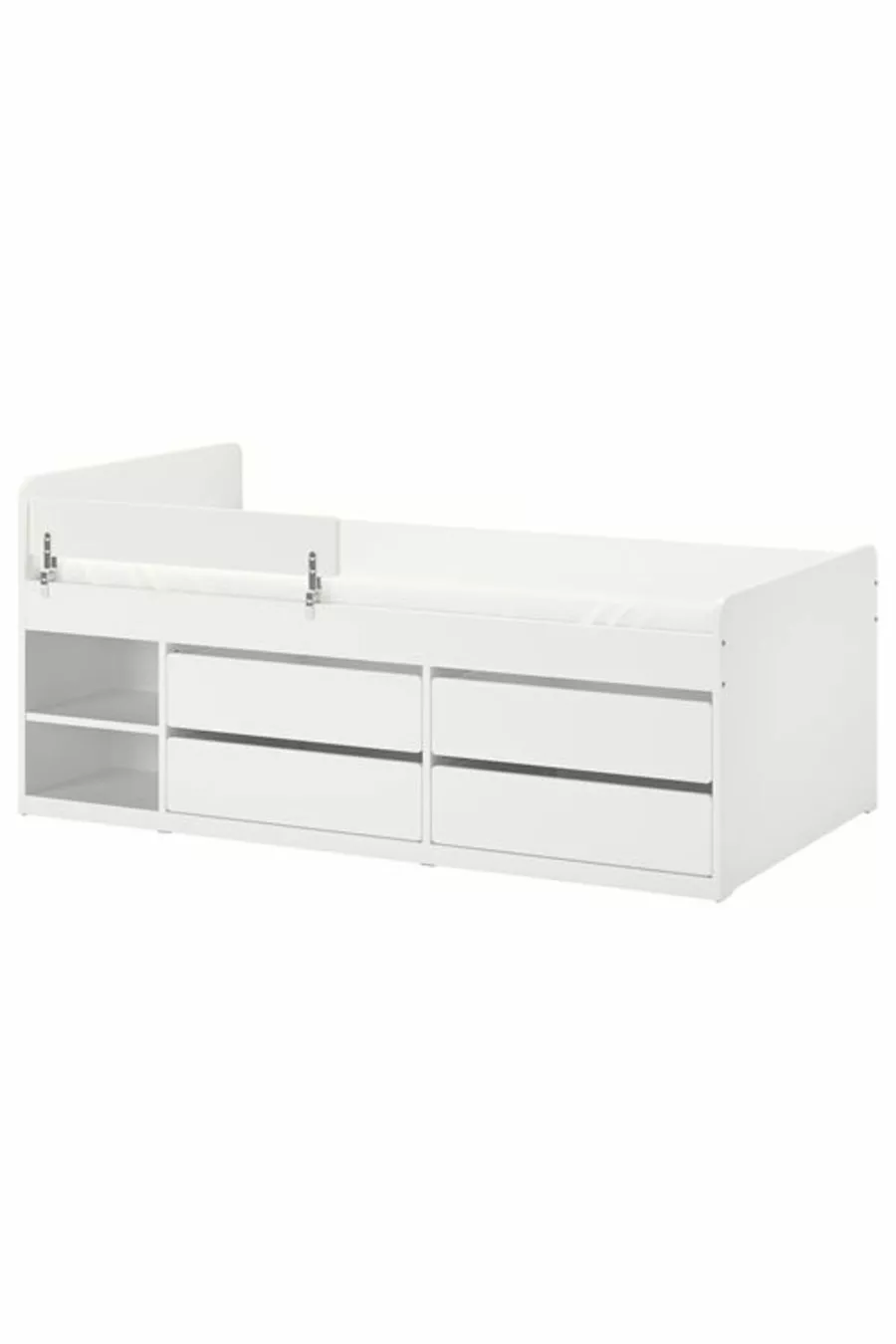 SLAKT/NATTAPA, lit simple, blanc, cm