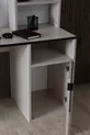 Ensemble de chambre pour jeunes Hira - Armoire 4 portes Hira, Bureau Bali, Commode, Table de chevet