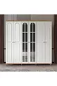 Ensemble de chambre à coucher Bohem MDF avec montage gratuit
