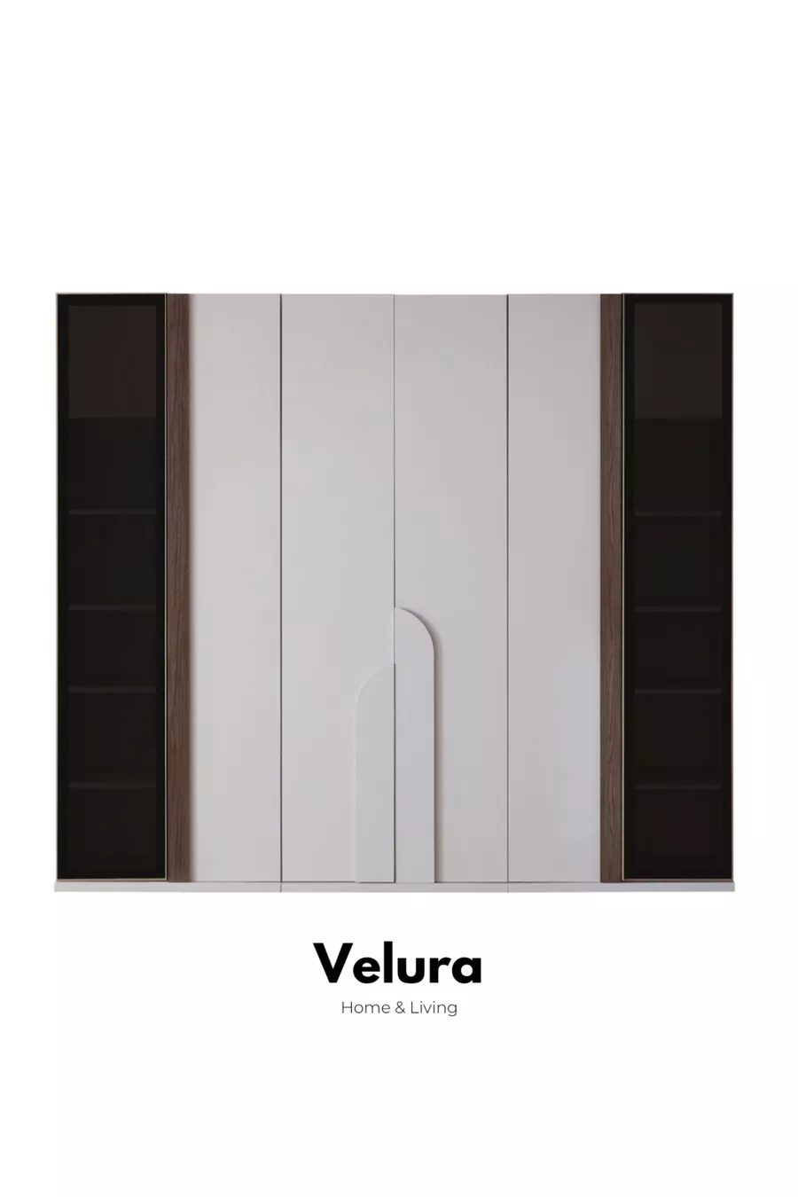 Ensemble de chambre à coucher Estella 6 portes
