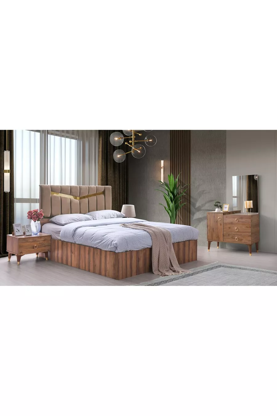 ENSEMBLE DE CHAMBRE À COUCHER EFE