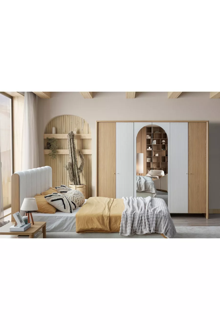 ENSEMBLE DE CHAMBRE À COUCHER STELLA BOHÈME