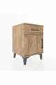 Commode Hyperion à un tiroir et une porte, Pin-Pin