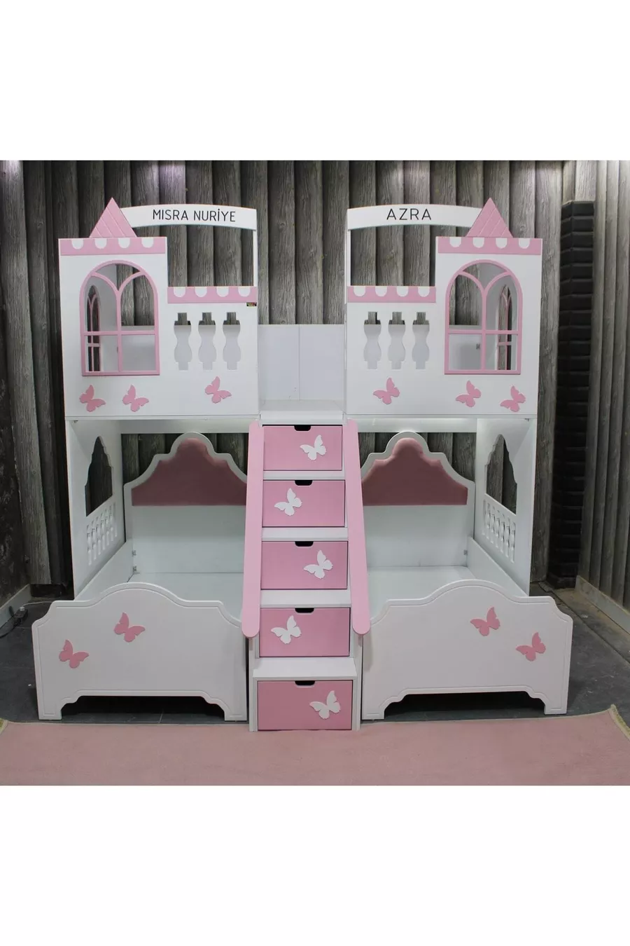 Lit superposé modulaire Papillon Aire de jeux