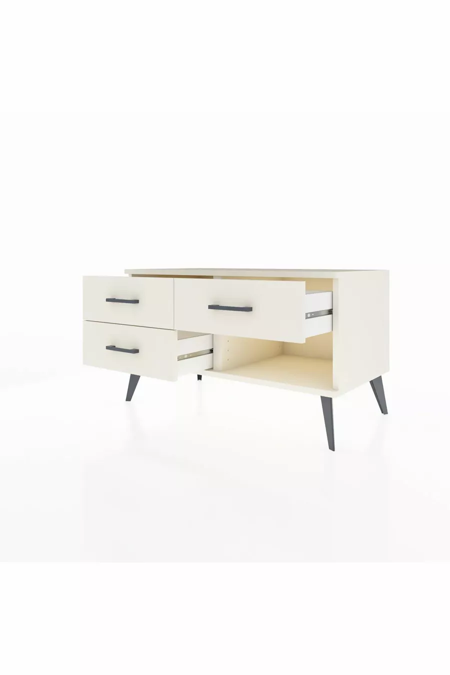 Commode Hyperion 3 tiroirs Pierre de lune-Pierres de lune