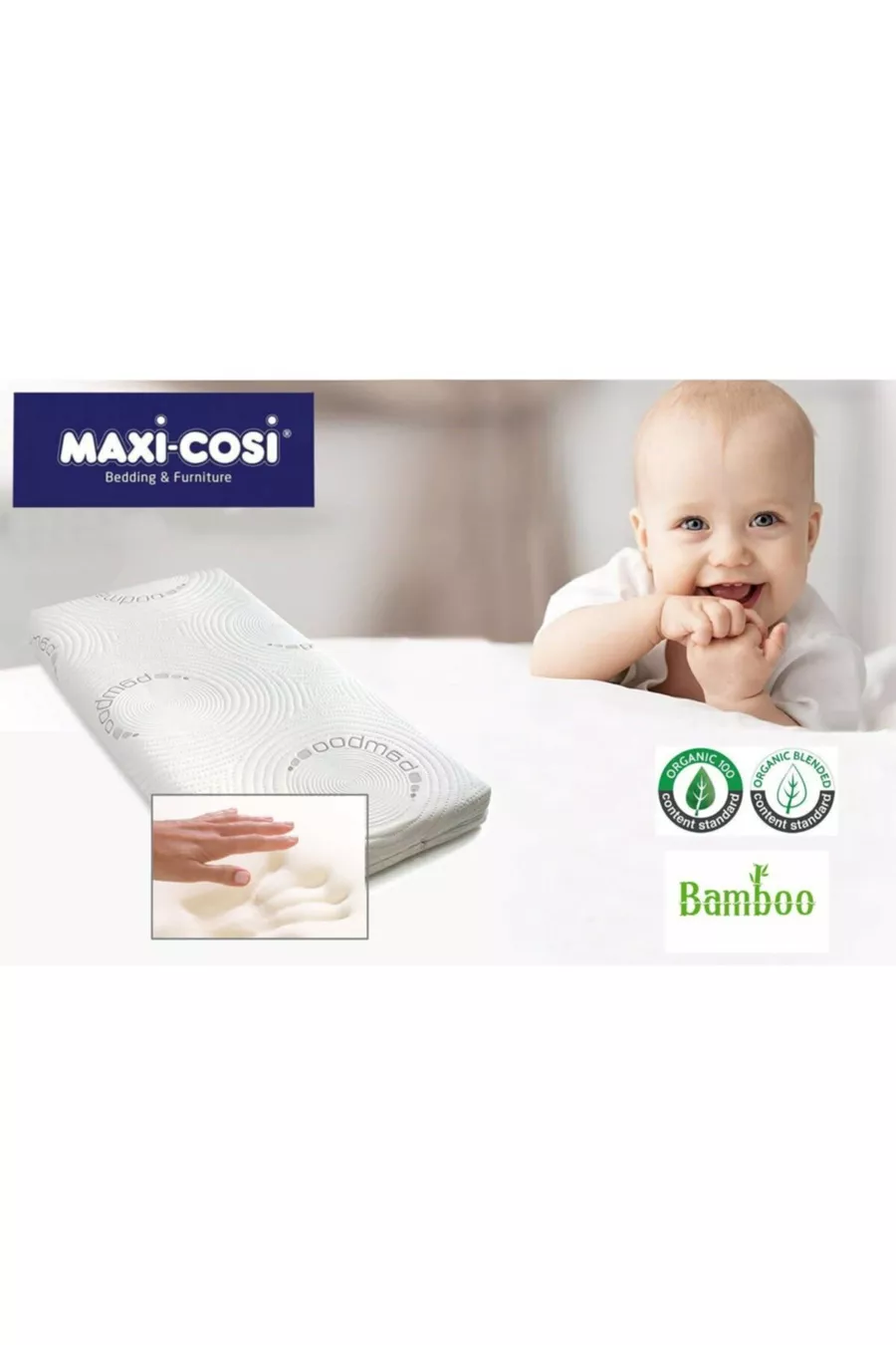 LIT POUR BÉBÉ EN VISCOSE DE BAMBOU * LIT PARC (AVEC OREILLER OFFERT)