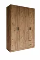 Armoire Yaman Çam à 4 portes et 2 tiroirs - Garde-robe