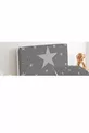 Housse de tête de lit de base Fond gris avec étoiles