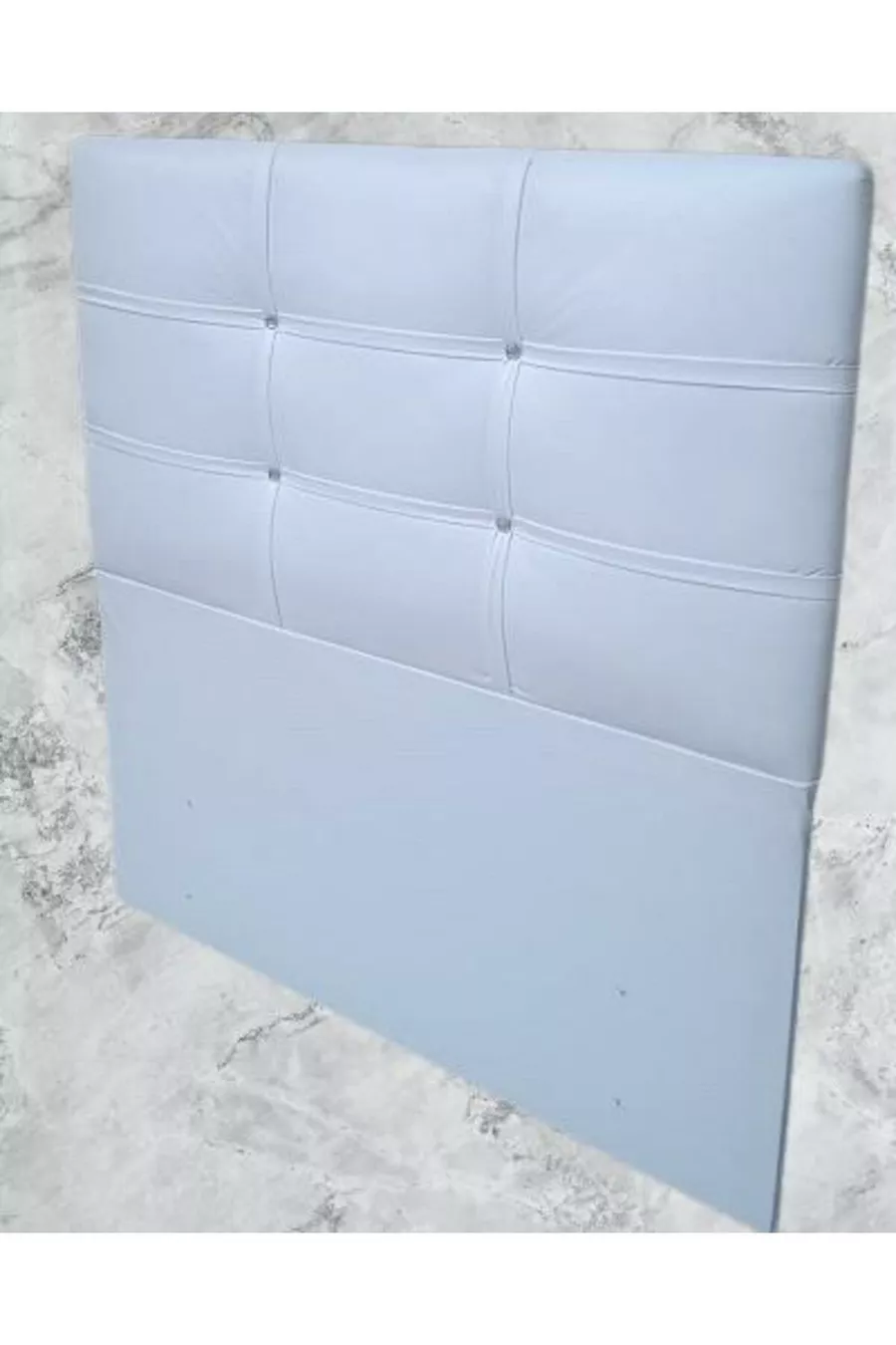 Titre DK Modèle Simple en Cuir Synthétique blanc Fait Main