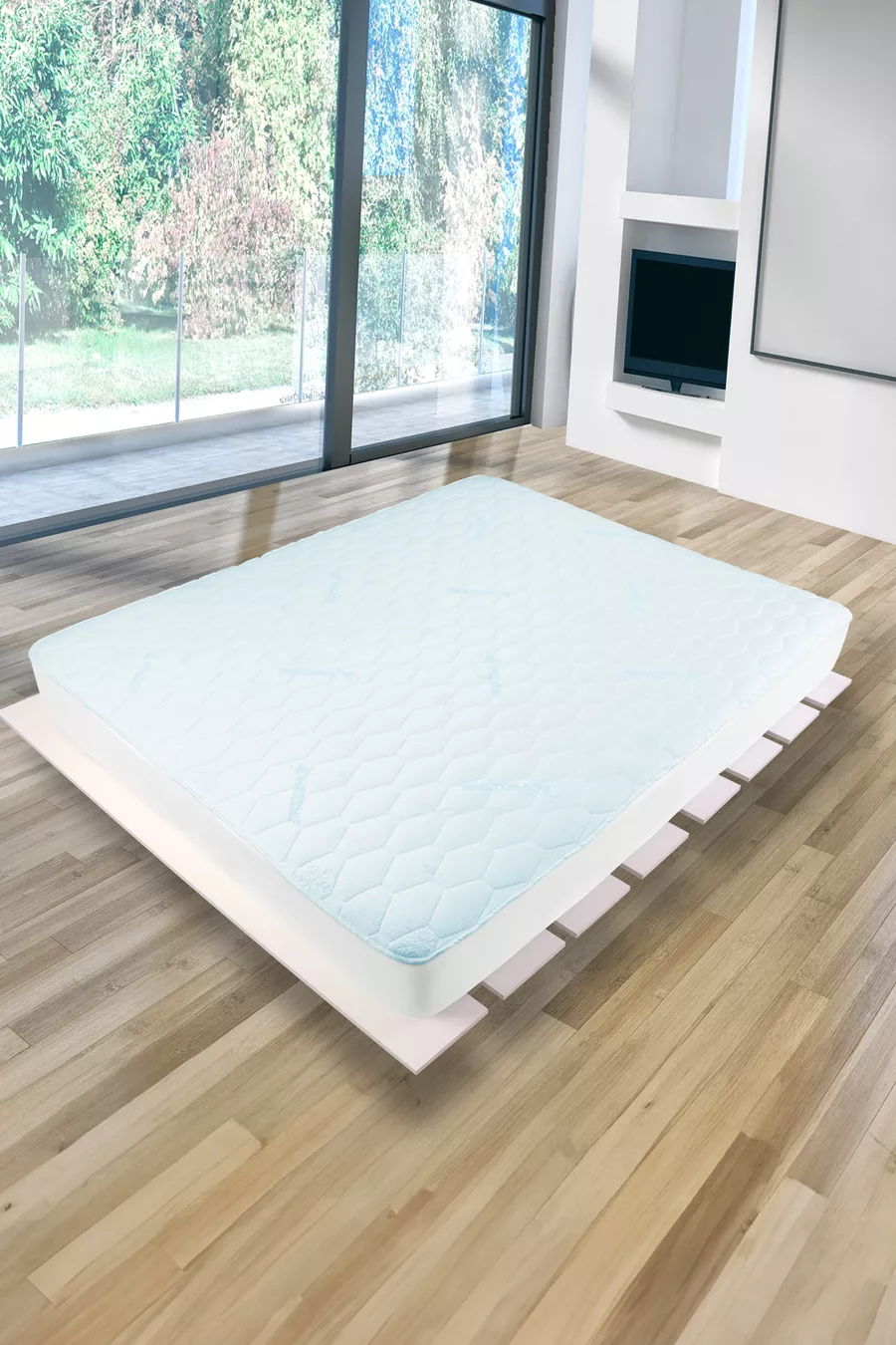 Protège-matelas étanche Alez Vostok Fitted Organique pour climatisation froide