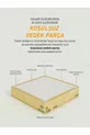Table de chevet Cordoba en bois avec tiroirs blanc brillant et marron pour chambre à coucher