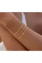 Ensemble de 3 bracelets pour femme Gold Singapour à chaîne