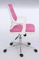 chaise de bureau de travail à pieds en métal Porto conc. de bureau, secrétaire, joueur, chaise pour chambre d’adolescent