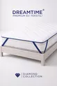 Protège-matelas Premium en coton avec rembourrage | Matelas imperméable à coins élastiqués capitonné diamant