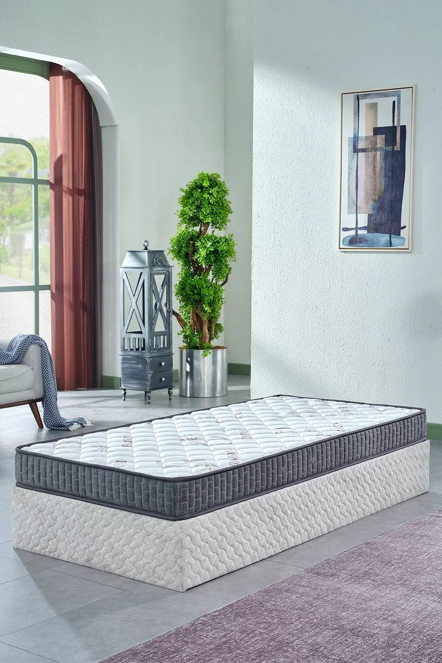Dr. Felix Lux Lit Orthopédique Complet, Matelas en Mousse, Lit Bébé avec Sommier, Lit Berceau Évolutif,  Cm