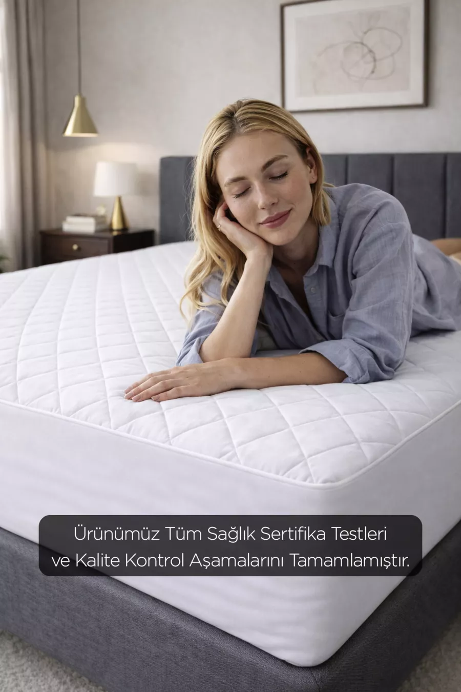 Protège-matelas matelassé ajusté étanche à l'eau avec bords complets | Simple, double, queen, bébé, enfant