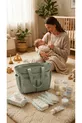 Sac à dos quotidien pour eau - Compartiment pour ordinateur portable, Détails matelassés, Multiples poches, Poche pour biberon, Accessoire pour valise, Sac maman bébé vert, Sac de soins pour bébé vert