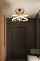Vino Riserva Modèle Or Placage Métal Salon Cuisine Chambre à Coucher Moderne Plafonnier LED