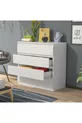 Ümit Beyaz Cm Commode 4 tiroirs