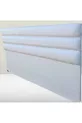 Titre DK Double Personne Modèle Cuir Synthétique Tissu Blanc Rempli en Tranches Fait Main