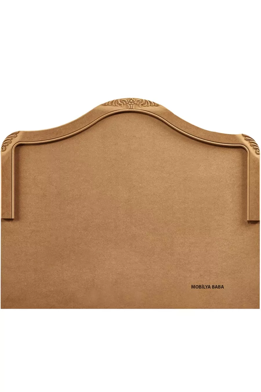 Tête sculptée de Tirebolu en bois brut non verni