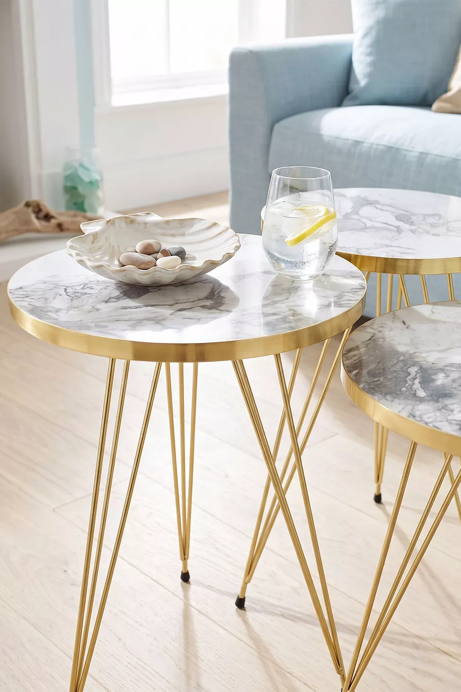 Table d'appoint Zigon Or Efes Fil