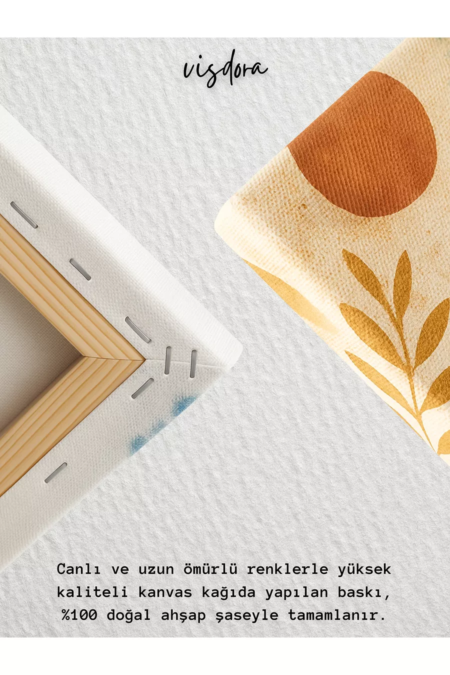 Toile Canvas Premium avec Photo Personnalisée pour Décoration Murale de Maison, Bureau, Chambre et Cuisine