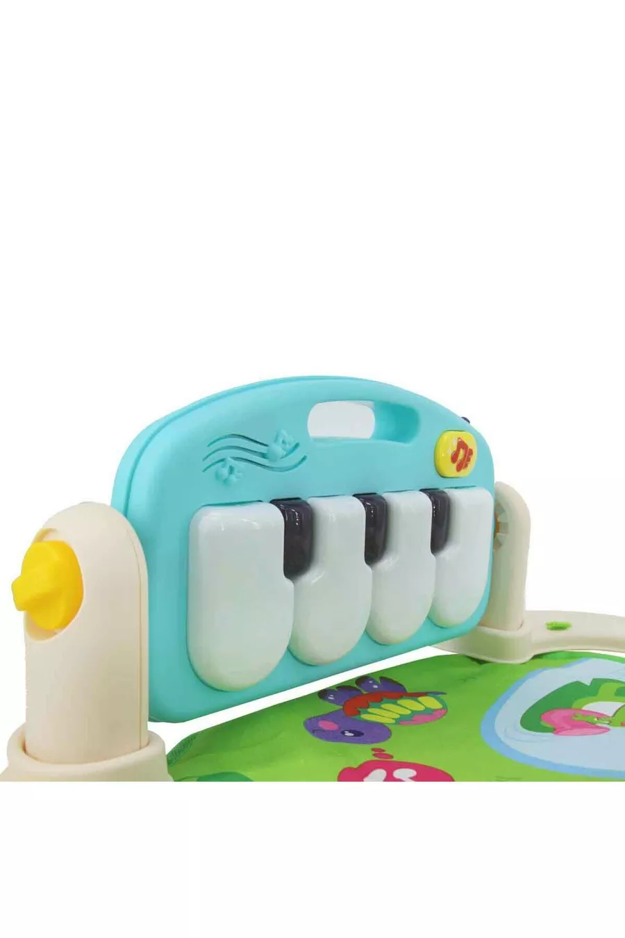 Tapis de jeu pour bébé avec piano et centre de gymnastique Babycim (AVEC MIROIR ET HOCHEMENT)