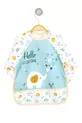 Bavoir imperméable à manches longues pour repas et activités avec motif éléphant bébé