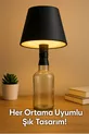 Lampe pour Bouteille de Vin Rechargeable Magnétique – 3 Modes de Couleur / Lampe Intelligente à Poser sur la Bouteille