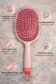 Peigne à cheveux à bout fin Ocean par Lili Hassas – Conception confortable et ergonomique