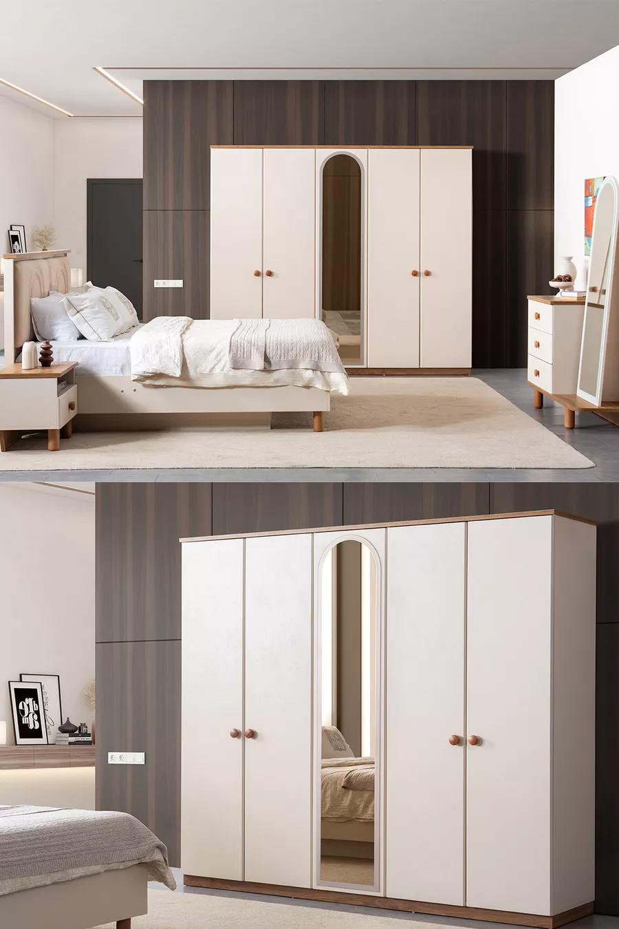 Ensemble de chambre à coucher Savora