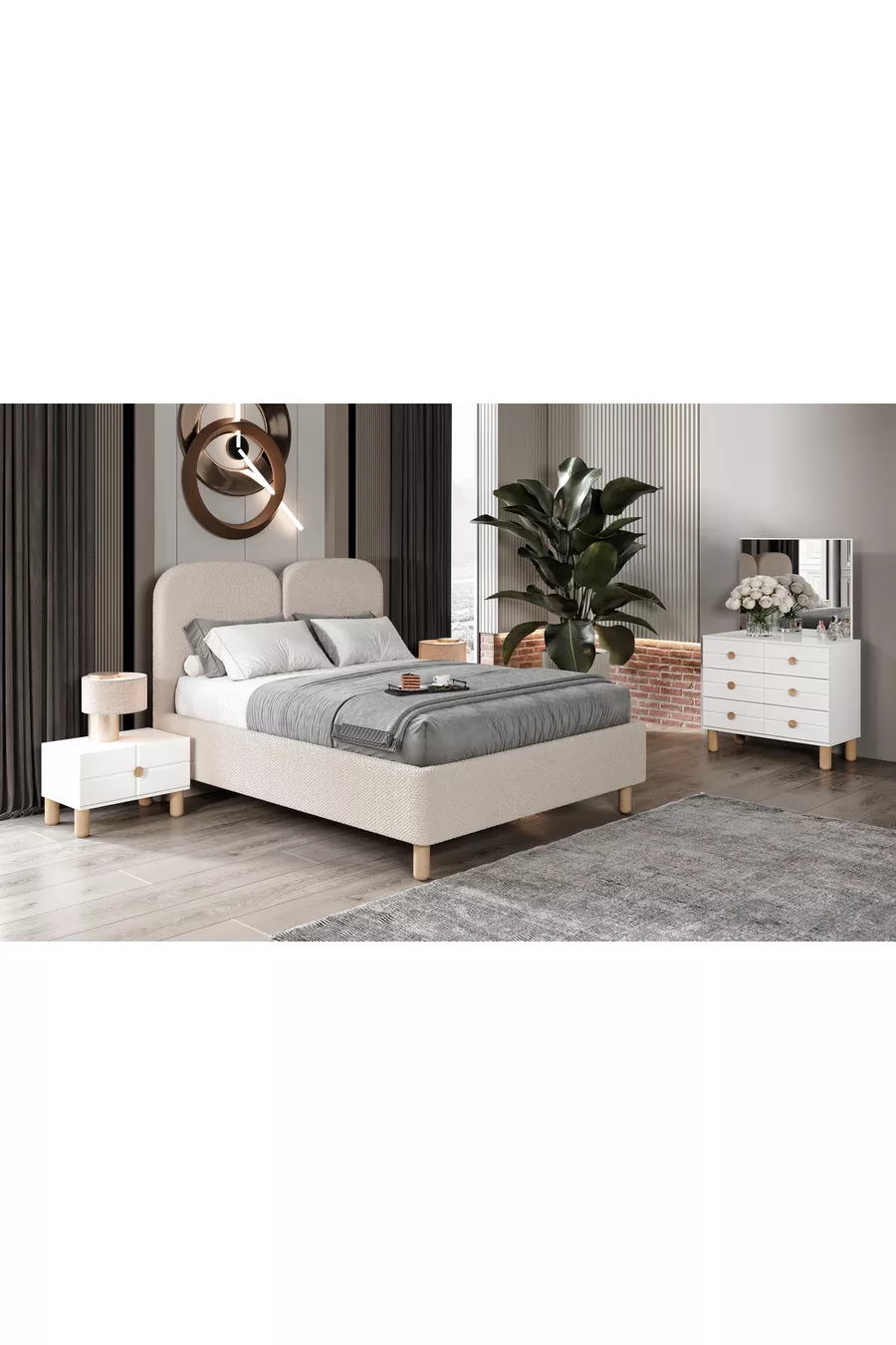 ENSEMBLE DE CHAMBRE À COUCHER EZGİ